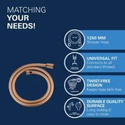 Grohe Slangen - Silverflex Doucheslang 125 Cm, Warm Sunset 28362DA0 -Sanitino Winkel 792f87256cb7423fec1ce432