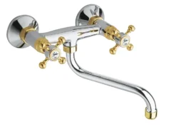 Sapho Reitano Rubinetteria Antea - Antea Keukenkraan, Chroom/goud 3062