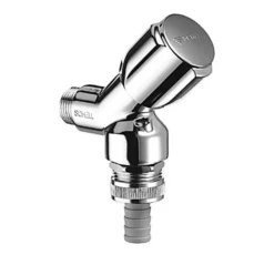 Schell Comfort - Haaks Instrumentventiel, Chroom 033920699