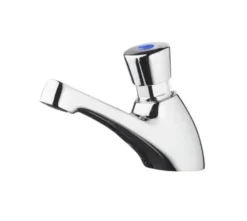 Sanela Kranen - Zelfsluitende Standkraan, Met Perlator, Chroom SLT 101U