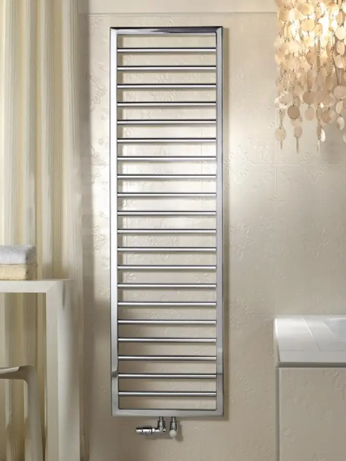 Zehnder Subway - Badkamerradiator 126x60 Cm, Recht, Middenaansluiting 5 Cm, Chroom SUBC-130-060 3 Zehnder Subway - Badkamerradiator 126x60 Cm, Recht, Middenaansluiting 5 Cm, Chroom SUBC-130-060 - Afbeelding 3