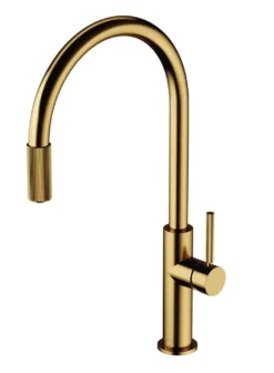 OMNIRES Switch - Keukenkraan Met Filterfunctie, Geborsteld Goud SW9057-FD1GLB