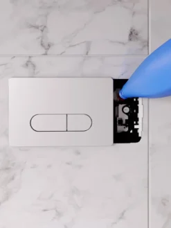 Ideal Standard ProSys - Toiletset- Inbouwreservoir, Douche-WC, WC-zitting TECEone, Oleas M2 Bedieningsplaat, Rimless, SoftClose, Chroom ProSys80M SP129 -Sanitino Winkel 7cf1294fee53115483bc779c