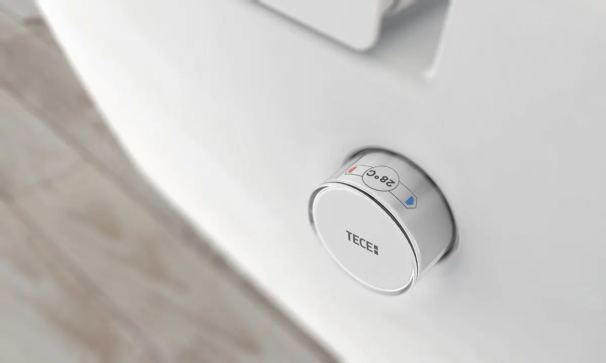 Geberit Kombifix - Inbouwreservoir Voor Hangend Toilet Met SIGMA30 Bedieningsknop, Wit/glanzend Chroom + Tece One - Hangend Douche-wc En Wc-bril, Rimless, SoftClose 110.302.00.5 NT5 4 Geberit Kombifix - Inbouwreservoir Voor Hangend Toilet Met SIGMA30 Bedieningsknop, Wit/glanzend Chroom + Tece One - Hangend Douche-wc En Wc-bril, Rimless, SoftClose 110.302.00.5 NT5 - Afbeelding 4