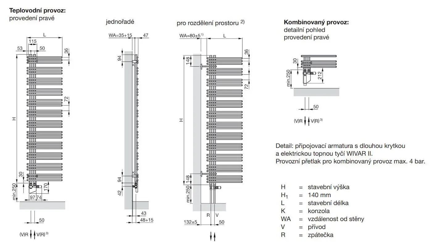 Zehnder Yucca Asym - Badkamerradiator 130x48 Cm, Recht, één Rij, Wit Laqué YA-130-050 2 Zehnder Yucca Asym - Badkamerradiator 130x48 Cm, Recht, één Rij, Wit Laqué YA-130-050 - Afbeelding 2