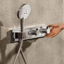 Hansgrohe RainSelect - Afbouwdeel Voor Thermostatische Douchekraan Voor 2 Functies, Zwart/chroom 15355600 -Sanitino Winkel 7f403dfb150cf4cc44c254d2