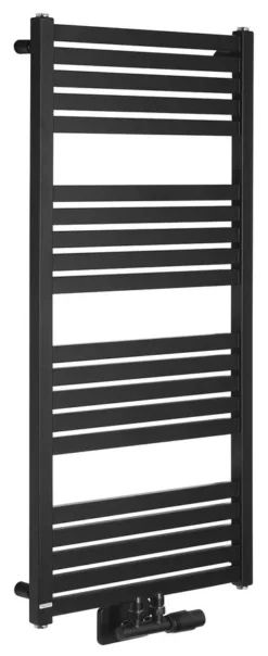 Bruckner Grunt - Verwarmingselement 105x50 Cm, Centrale Aansluiting, Zwart 600.121.6