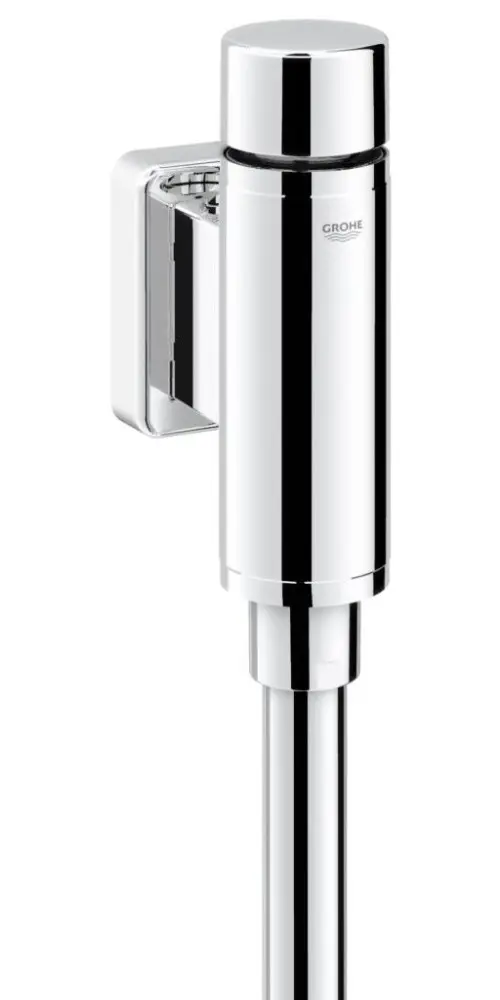 Grohe Rondo - Urinoir-drukspoeler, Chroom 37342000 1 Grohe Rondo - Urinoir-drukspoeler, Chroom 37342000