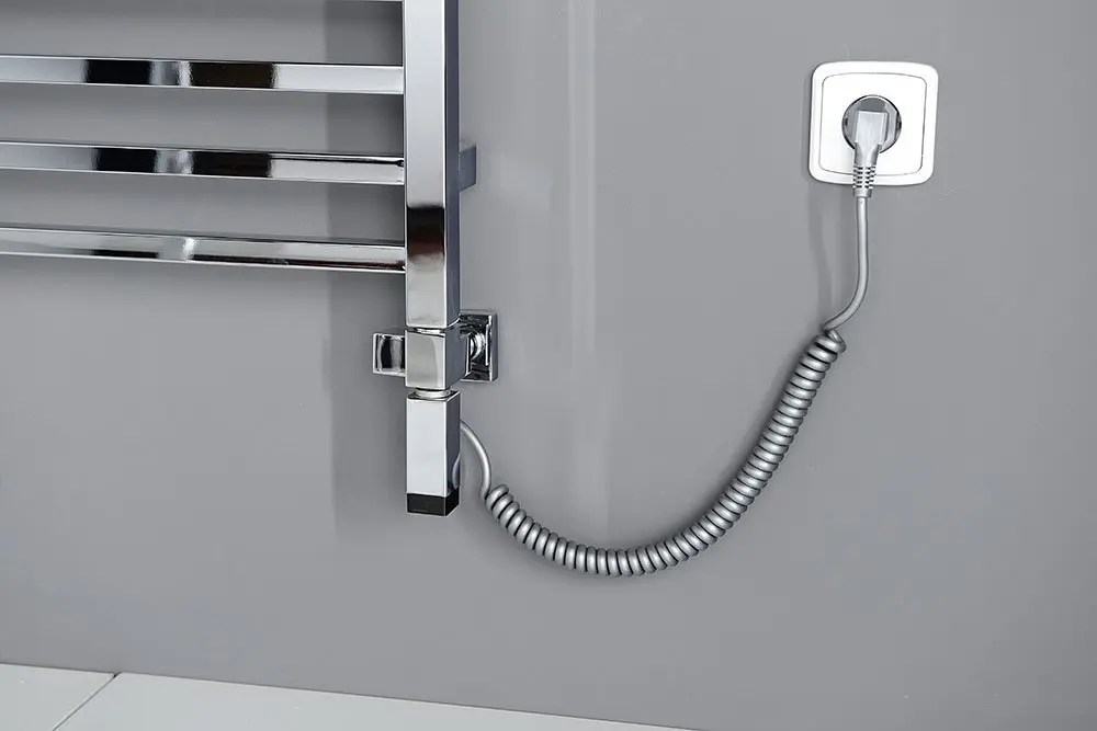 Sapho One - Verwarmingselement Met Thermostaat, 600 W, Chroom ONE-C-600 5 Sapho One - Verwarmingselement Met Thermostaat, 600 W, Chroom ONE-C-600 - Afbeelding 5