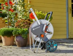 Gardena CleverRoll - CleverRoll M Easy Slangenwagen, Metaal, Met Flex Slang En Accessoires, 25 M 18547-20 5 Gardena CleverRoll - CleverRoll M Easy Slangenwagen, Metaal, Met Flex Slang En Accessoires, 25 M 18547-20 -Sanitino Winkel 811a5e672575f7f194f38292