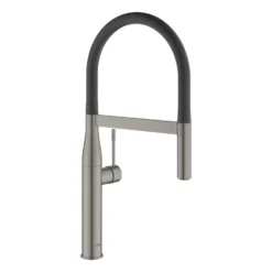 Grohe Essence - Keukenkraan Met Flexibele Arm En Schakelaar, Geborsteld Hard Graphite 30294AL0