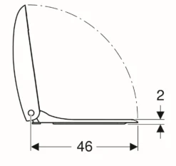 Geberit Citterio - WC Bril Met Softclose, Wit 500.540.01.1 -Sanitino Winkel 82f6edca63d35724caa311ee