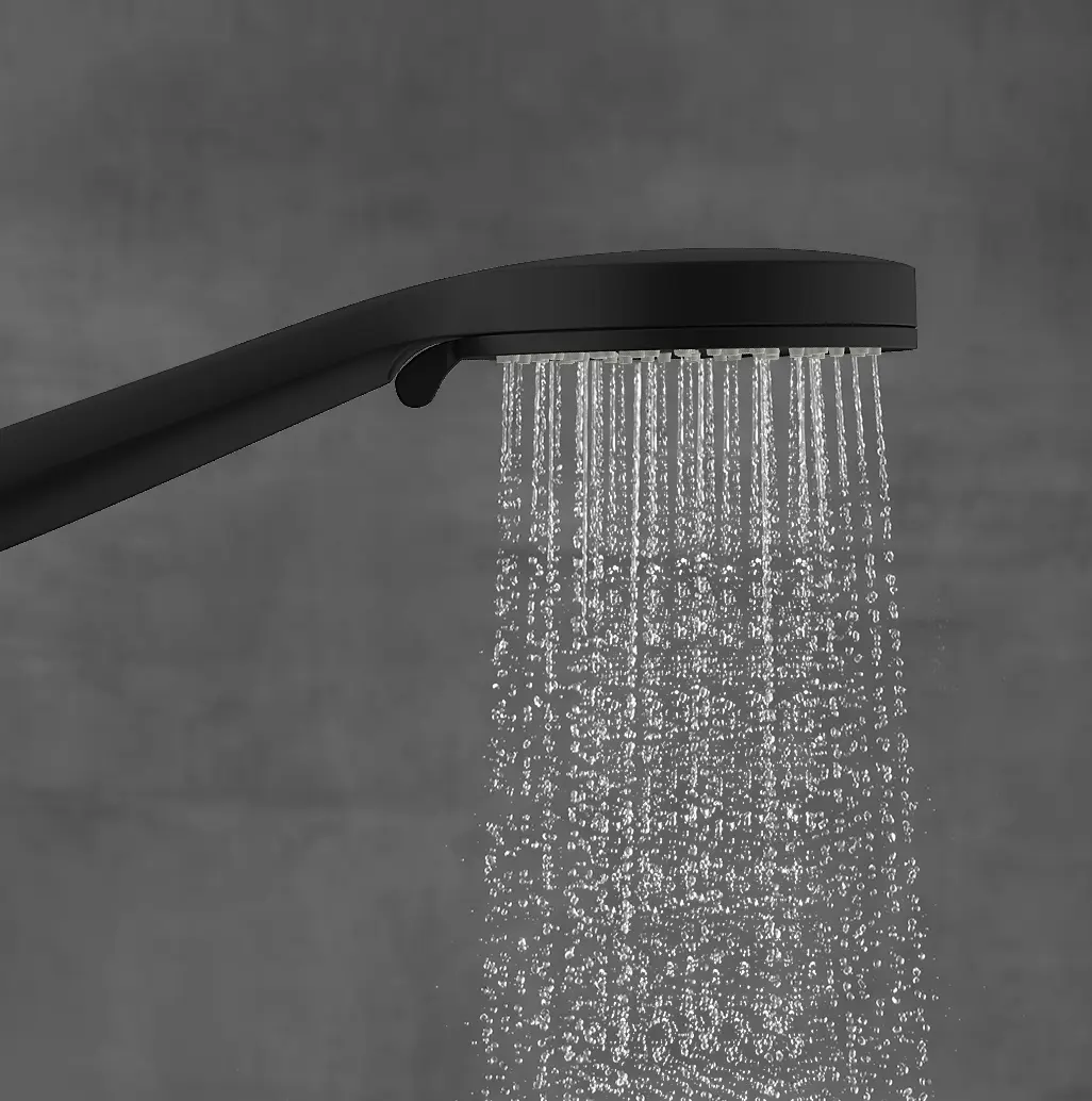 Kielle Minor - Douchekop 115, 3 Stralen, Mat Zwart 20421004 3 Kielle Minor - Douchekop 115, 3 Stralen, Mat Zwart 20421004 - Afbeelding 3