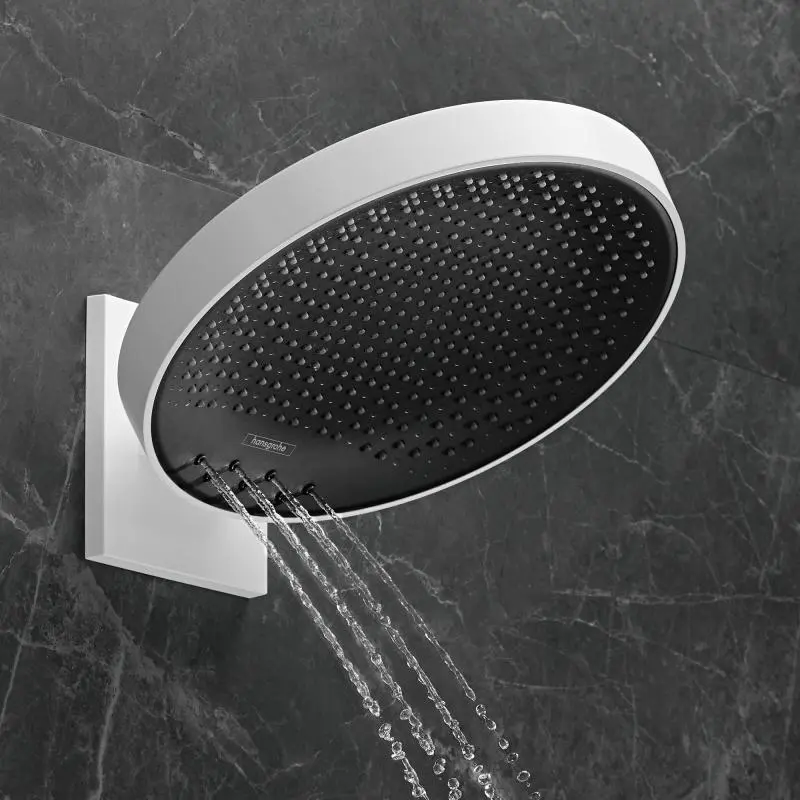 Hansgrohe Rainfinity - Hoofddouche 360 Met Douchearm, 3jet, Chroom 26234000 4 Hansgrohe Rainfinity - Hoofddouche 360 Met Douchearm, 3jet, Chroom 26234000 - Afbeelding 4