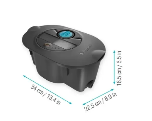 Gardena Sprinklersystem - Irrigatie-unit AquaPrecise Pipeline, Ondergronds, Bluetooth, Zonne-energie En USB-voeding 16001-20 2 Gardena Sprinklersystem - Irrigatie-unit AquaPrecise Pipeline, Ondergronds, Bluetooth, Zonne-energie En USB-voeding 16001-20 - Afbeelding 2