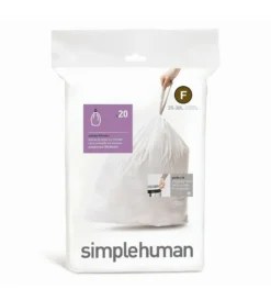 Simplehuman Accessoires - Afvalzakken 25 L, Type F, 60 St CW0256 -Sanitino Winkel 84fe9f1684bbca0c8b778780 1