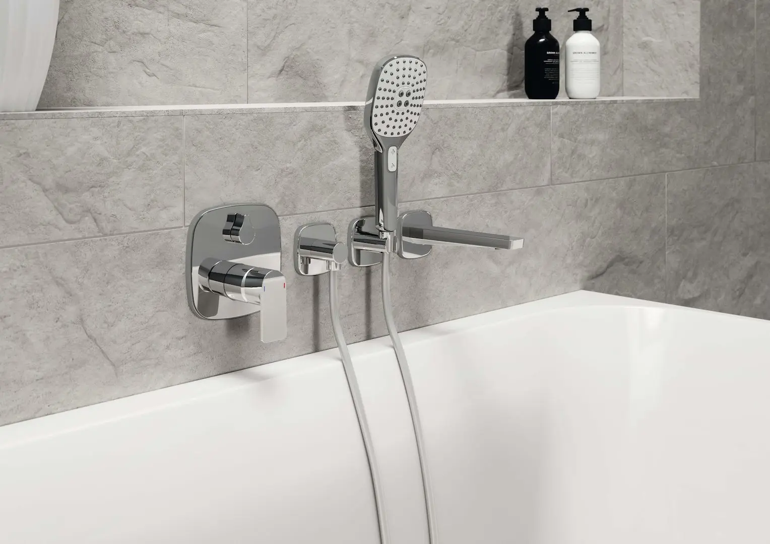 Hansa Activejet - Handdouche 110, 3 Straalsoorten, Wit/chroom 84330200 5 Hansa Activejet - Handdouche 110, 3 Straalsoorten, Wit/chroom 84330200 - Afbeelding 5