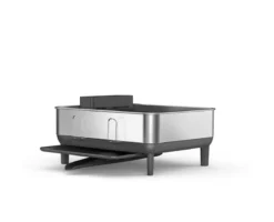 Simplehuman Keuken Accessoires - Afdruiprek 394x380x190 Mm, Grijs/roestvrij Staal KT1184DC