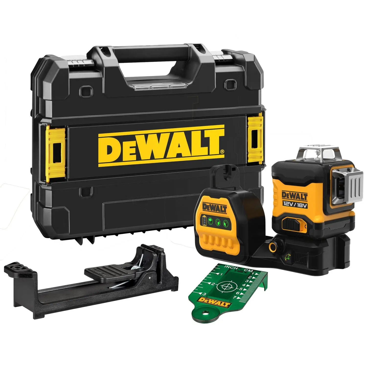 DeWALT Toebehoren - 12/18V ACCU Groene Kruislaser, Zonder Accu En Opladers DCE089NG18 1 DeWALT Toebehoren - 12/18V ACCU Groene Kruislaser, Zonder Accu En Opladers DCE089NG18