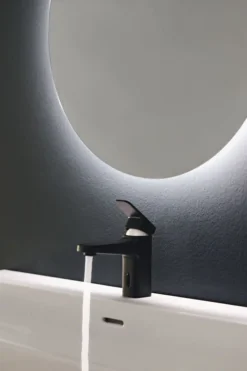 Ideal Standard Ceraplan IX - Hybrid Wastafelkraan, Met ClickClack Waste, Batterij Voeding, Zijde Zwart BD283XG -Sanitino Winkel 883d9d54e8875d5db60b745e