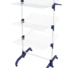 Leifheit Drogen - Comfort Tower 420 Droogrek, Wit/blauw 81529