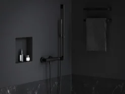 Ravak Eleganta - Douchekraan, Mat Zwart X070294 -Sanitino Winkel 8932327ac25bf04dd8a2bd2f