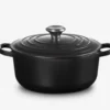 Le Creuset Signature - Ronde Ovenschaal Met Deksel, Inhoud 2,4 L, Noir Mat 21177200000430