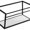 Sapho Ska - Onder Wastafelconstructie Met Planchet, 75 Cm, Mat Zwart SKA102