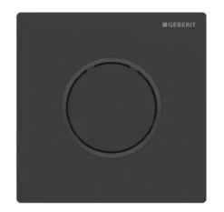 Geberit Spoelsystemen - Urinoir Bedieningsplaat, Easy To Clean, Mat Zwart 116.015.16.1