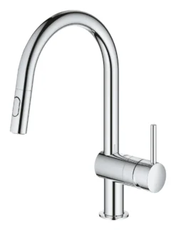 Grohe Minta - Keukenkraan Met Uittrekbare Handdouche, Chroom 32321002 -Sanitino Winkel 8c651a4e8202e7268ba2c3a2