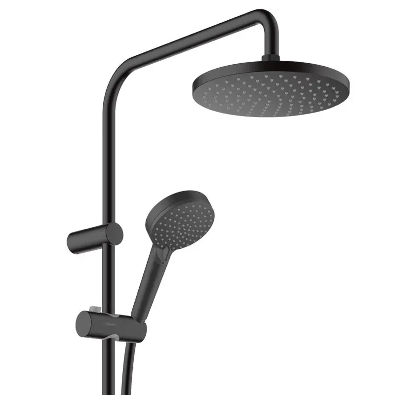 Hansgrohe Vernis Blend - Doucheset Showerpipe 200 Met Thermostaat, Mat Zwart 26276670 3 Hansgrohe Vernis Blend - Doucheset Showerpipe 200 Met Thermostaat, Mat Zwart 26276670 - Afbeelding 3