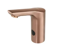 Sanela - Elektronische Wastafelkraan, Batterijvoeding, Roze Matgoud SLU 62FXB