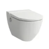 Laufen Cleanet Navia - Elektronisch Bidet Met Keramiek, Rimless, SoftClose, Met LCC, Wit H8206014000001