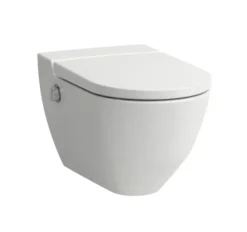 Laufen Cleanet Navia - Elektronisch Bidet Met Keramiek, Rimless, SoftClose, Met LCC, Wit H8206014000001