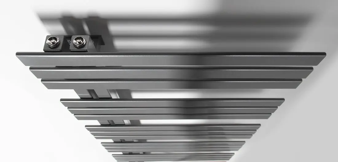 Sapho Silvana - Radiator 60x150 Cm, Metallic Zilver IR155 7 Sapho Silvana - Radiator 60x150 Cm, Metallic Zilver IR155 - Afbeelding 7