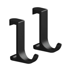 Hansgrohe WallStoris - Haak, 2 Stuks, Mat Zwart 27929670