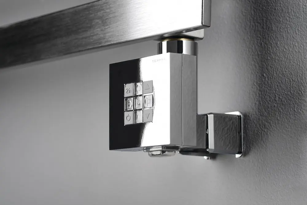 Sapho KTX - Verwarmingsstaaf Met Thermostaat, 400 W, Chroom KTX-CW-400 5 Sapho KTX - Verwarmingsstaaf Met Thermostaat, 400 W, Chroom KTX-CW-400 - Afbeelding 5