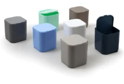 Sapho Gedy Seventy - Afvalbak Tafel, 1,2 L, Grijs 630808 -Sanitino Winkel 929c4a6db00dc185ae196d8a 2