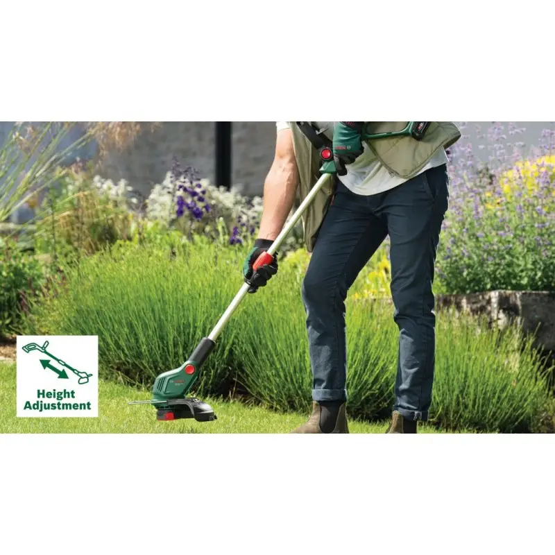 Bosch Tuinapparatuur - 18V ACCU-grastrimmer, Bereik 23 Cm, Zonder Accu En Lader 06008C1G01 4 Bosch Tuinapparatuur - 18V ACCU-grastrimmer, Bereik 23 Cm, Zonder Accu En Lader 06008C1G01 - Afbeelding 4