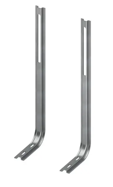 Tece TECEbox - Steunvoeten Voor TECEbox WC-inbouwframe, 2 St. 9030024 1 Tece TECEbox - Steunvoeten Voor TECEbox WC-inbouwframe, 2 St. 9030024