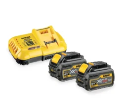 DeWALT Toebehoren - Set Van 8A Oplader En 2x 18/54 V XR FLEXVOLT 6,0 Ah Accu DCB118T2