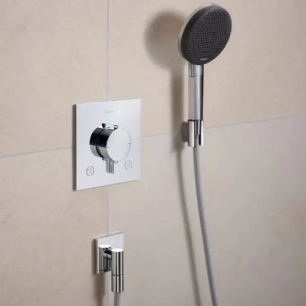 Hansgrohe Ecostat Comfort E - Thermostatische Inbouwkraan, Voor 2 Functies, Chroom 33711000 3 Hansgrohe Ecostat Comfort E - Thermostatische Inbouwkraan, Voor 2 Functies, Chroom 33711000 - Afbeelding 3