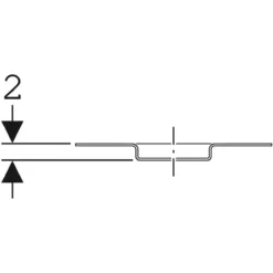Geberit Toebehoren - Aansluitstuk Met Afdekplaat, Pvc Coating 388.124.28.1 -Sanitino Winkel 953244577dbfcbf7dd5cecbe
