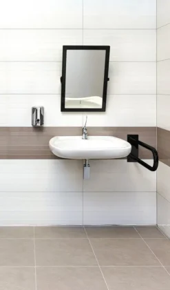 Sapho Badkamer Apparatuur - Handgreep, Lengte 81 Mm, Zwart XH540B -Sanitino Winkel 95560f445352b0d8da482f00