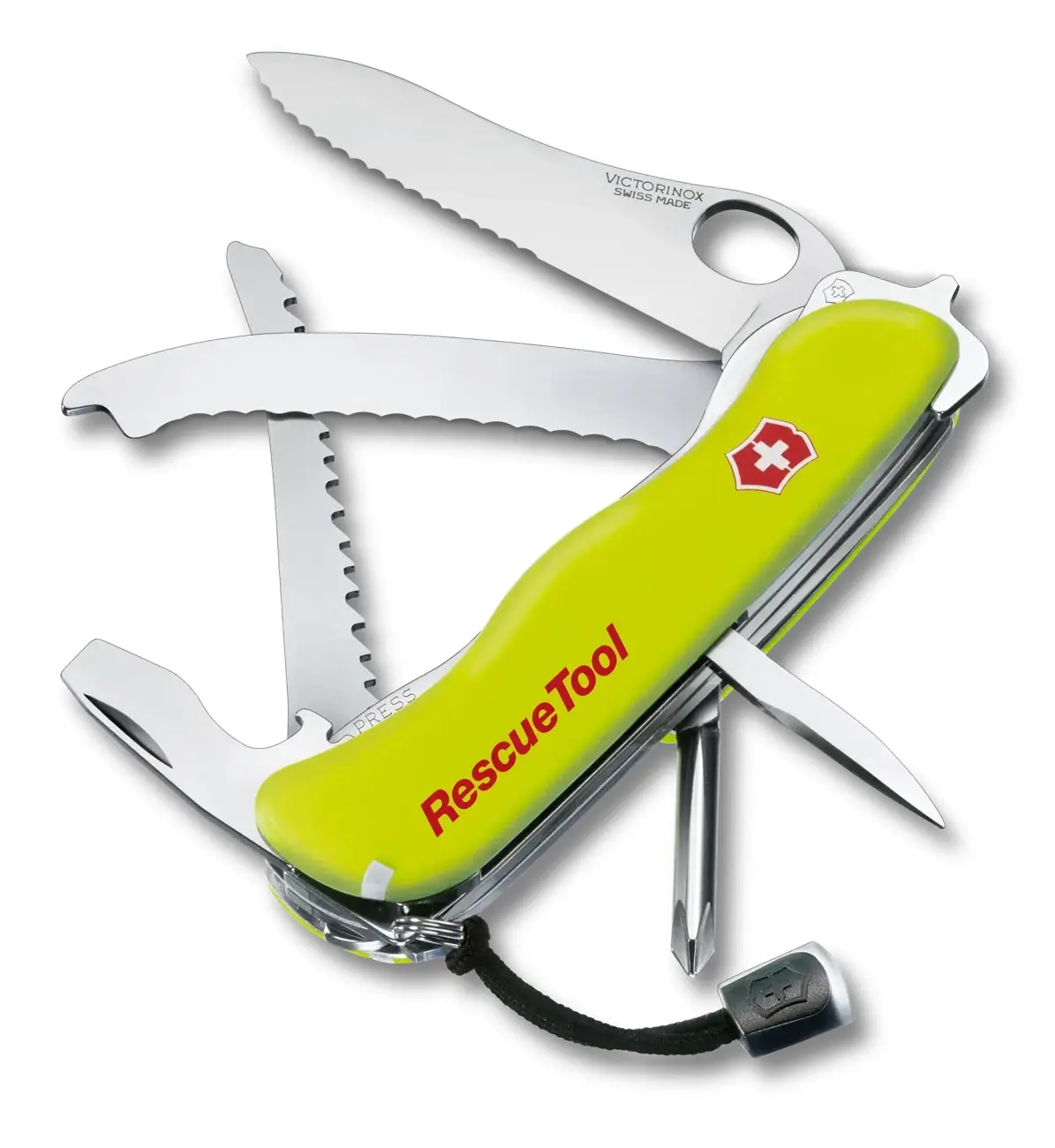 VICTORINOX - Groot Zakmes, 13 Functies, Geel 0.8623.MWN 1 VICTORINOX - Groot Zakmes, 13 Functies, Geel 0.8623.MWN