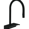 Hansgrohe M81 - Aquno Select 170 Keukenkraan Met Uittrekbare Sproeikop En Waterval, Mat Zwart 73837670