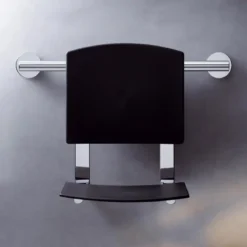 Keuco Plan Care - Douchezitje 31x36 Cm, Hangend, Met Rugleuning, Zwart/chroom 34981010037 5 Keuco Plan Care - Douchezitje 31x36 Cm, Hangend, Met Rugleuning, Zwart/chroom 34981010037 -Sanitino Winkel 993c451adcaaea61d2d2737b