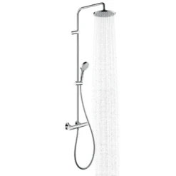 Hansgrohe Vernis Blend - Doucheset Showerpipe 200 Met Thermostaat, EcoSmart, Chroom 26089000 -Sanitino Winkel 99bdda102e845f6fff545afd