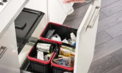 Franke Sorters - 300-45 Trio Inbouw Afvalemmer 121.0150.145 -Sanitino Winkel 9a061ab322503096dc108629