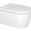 Duravit SensoWash Starck - F Plus Compact Douche-WC, Rimless, HygieneGlaze, SoftClose, Wit 650000012004320